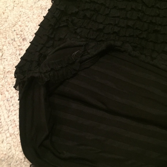 J.T.B black ruffle tank top. New with tags size M - Picture 6 of 7